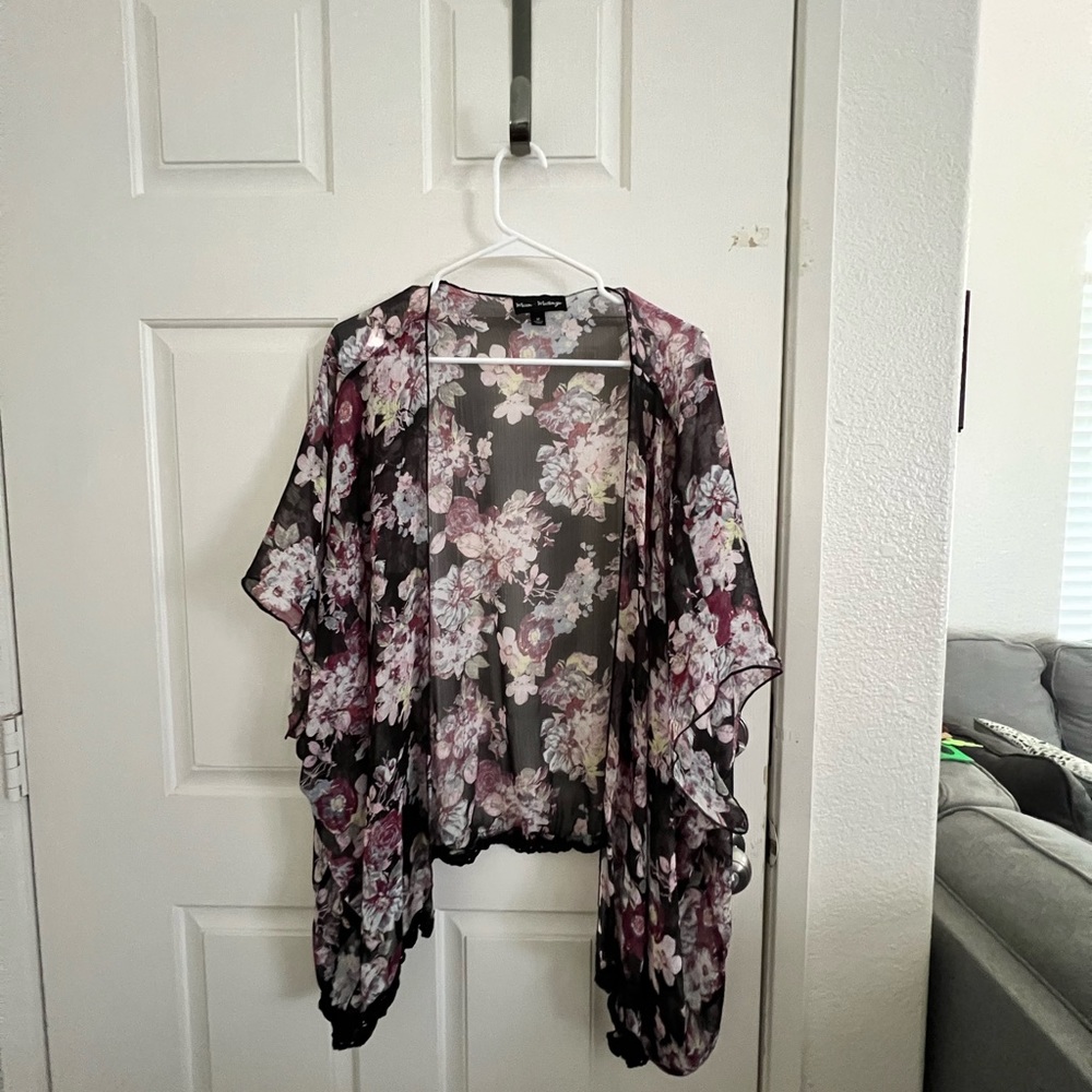 Large floral kimono